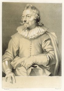 男の肖像 作： Anthony van Dyck